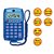 Calculadora de Bolso com Cordão 8 Dígitos Modelo 8961 Azul - Gatte - Imagem 1