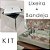 Kit de Luxo para Banheiro - Lixeira + Bandeja Espelhada - Imagem 1