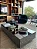Mesa De Centro Sala De Estar Espelhada Fume 120x60x25 Luxo - Imagem 1