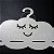 Cabide para Laços Modelo Nuvem em Mdf Branco - A cor do Aplique deve ser selecionada dentro do Anúncio. - Imagem 4