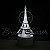 Abajur Luminária de Led sem Fio com Acrílico Grosso Iluminado - Torre Eiffel 3D - Veja opções de Tamanho no Anúncio - Imagem 1