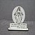 50 Lembrancinhas Religiosas ( Nossa Senhora ) com 8 cm de altura no Mdf Branco - Imagem 1
