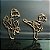 2 Silhuetas de Bailarina Decorativo em Mdf - Vários Tamanhos - Imagem 1