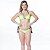 Conjunto Biquíni Cortininha Dupla Face Trilobal Neon - Elaine Ferraz - Imagem 1