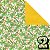 Papel para Origami 15x15cm Dupla Face Flowery Patterns AEH00028/CD13Y4 (20fls) - Imagem 4