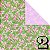 Papel para Origami 15x15cm Dupla Face Flowery Patterns AEH00028/CD13Y4 (20fls) - Imagem 5