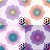 Papel Dobradura 7,5x7,5cm Blossom Harmony Colored Paper AFB00084 (80fls) - Imagem 2