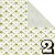 Papel de Origami 15x15cm Dupla Face Traditional Korean Pattern CF11K302 (20fls) - Imagem 10