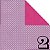 Papel de Origami 15x15cm Dupla-Face Dotted Patterns (CP07K201) (20fls) - Imagem 8