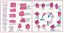 Folha de Origami 12x12cm Liso Dupla Face Rosa Amarela 333 (ds16k3) (35fls) - Imagem 4