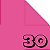 Papel de Origami 15x15cm Liso Dupla Face Rosa Escuro AC11Y5-7 (30fls) - Imagem 1