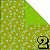 Papel de Origami 15x15cm Dupla Face Flower Pattern CD22K102 (40fls) - Imagem 9