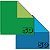 Papéis para Origami 15x15cm Liso Dupla-Face 20 Cores AEK00082 (500fls) - Imagem 5