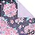 Papel para Origami 15x15 Chiyogami Dupla-face Yozakura (60fls) - Imagem 2