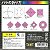 Papel P/ Origami 15x15cm Liso Dupla Face Tant 100 Cores TAN100-650 (100 Fls) - Imagem 96
