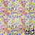Papel Dobradura 15x15cm Face Única Estampada Floral Pattern Chiyogami No. 47 (100fls) - Imagem 5
