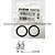 Eheim Set of Sealing Rings for Double Tap Unit for Professionel II (anéis do cachimbo - 7444190) - Imagem 1