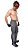 Calça ciclismo Masculino mescla forro gel bolso Pazani Sports - Imagem 7