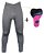 Calça Ciclista bike Feminina Mescla Forro Gel bolsos PAZANI SPORTS - Imagem 1