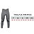 Calça Ciclista bike Feminina Mescla Forro Gel bolsos PAZANI SPORTS - Imagem 4