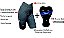 Bermuda Ciclismo Bike Mescla Masculina Forro Gel c/ Bolso Pazani Sports - Imagem 7