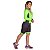 Macaquinho ciclismo bike manga longa feminino forro gel - Verde Neon - Imagem 4