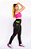 Calça Ciclista Feminina Verde Forro Gel com bolso P/BIKE - Imagem 3