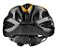 Capacete Ciclismo Bike Ciclista Rava Preto/laranja Viseira - Imagem 3