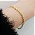 Pulseira Cordão Baiano Grossa banhada a ouro 18k - Imagem 4