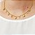 Colar Pingente Coração com Zircônias Rosa Banhado a Ouro 18K - Imagem 1