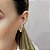 Conjunto Gota Cristal  Banhado a Ouro 18k - Imagem 4
