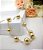 Pulseira Esfera Banhada a ouro 18k - Imagem 2