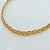 Pulseira Trançada Banhada a Ouro 18K - Imagem 3