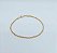 Pulseira Cordão Baiano fina Banhada a Ouro 18k - Imagem 2