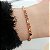 Pulseira Riviera com Pedras Coloridas banhada a ouro 18k - Imagem 2