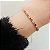 Pulseira Riviera com Pedras Coloridas banhada a ouro 18k - Imagem 1