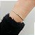 Pulseira Riviera com Zircônias Cristais Banhado a Ouro 18K - Imagem 2