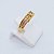 Anel Cravejado com Micro Zircônias Banhado a Ouro 18K - Imagem 2
