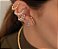 Piercing Fake Esfera Banhado a Ouro 18k - Imagem 1