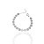 Pulseira Plaquinhas Lisas Folheada em Prata - Imagem 2