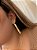 Ear Cuff com Tarraxa de Franja Banhado em Ouro - Imagem 1