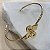 Bracelete com Flor Banhado em Ouro 18k - Imagem 1