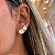 Brinco Maxi Ponto de Luz 10mm Banhado em Ouro 18k - Imagem 3
