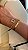 Bracelete Tubo Zircônia Baguete Cravada Banhado em Ouro 6mm - Imagem 2