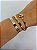 Bracelete Inpirado Banhado em Ouro 18k - Imagem 1