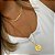 Colar Longo Medalha Moeda Antiga Banhado em Ouro 18k 70cm - Imagem 2