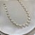 Choker Pérola Biwa 8mm Banhado em Ouro - Imagem 5