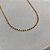 Colar Minimalista Mini Plaquinhas 40cm Banhado em Ouro - Imagem 2