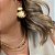 Choker Riviera Caixa Dupla 3 Pontas Zircônia 3mm Banhado em Ouro - Imagem 5