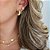 Colar de Pérolas Fixas 4mm Banhado em Ouro - Imagem 3